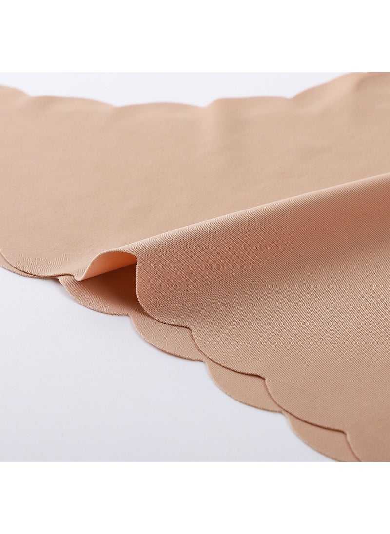 Generic - Seamless Ice Silk Thong Panties Cotton Crotch skin color - Image 1