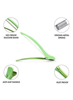 framar Neon Hair Clips 10 Pack Professional Hair Clips For Styling Sectioning Salon Hair Clips For Sectioning Hair Hair Styling Clips For Hair Hair Clip Hair Cutting Clips For Hair Sectioning  - Image 4
