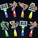 Oitnlaughter 36Pcs Basketball Themed LED Finger Lights Basketball Party Favors Glow in the Dark Light Up Finger Lights Sport Themed Toys Bulk for Kids Sport Birthday Goodie Bags Stuffers Classroom Prizes Gifts - Image 2