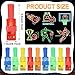 Oitnlaughter 36Pcs Basketball Themed LED Finger Lights Basketball Party Favors Glow in the Dark Light Up Finger Lights Sport Themed Toys Bulk for Kids Sport Birthday Goodie Bags Stuffers Classroom Prizes Gifts - Image 4