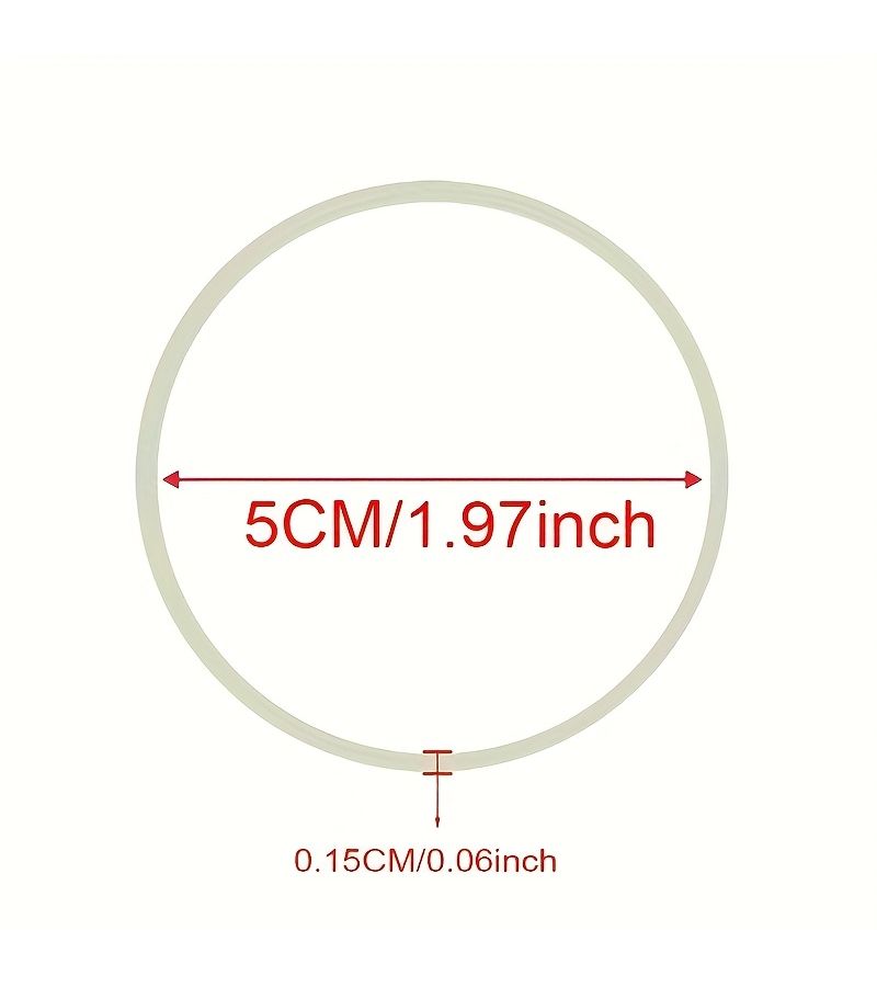 350pcs 50mm Diameter Natural Rubber Bands White Soft Hair Friendly Securely Holds Loose Hair Suitable For Braiding Office Supplies School Organization Kitchen Trash Can Tying - Image 2