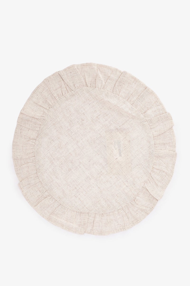 Carina Circular Ruffle Placemat - Image 1
