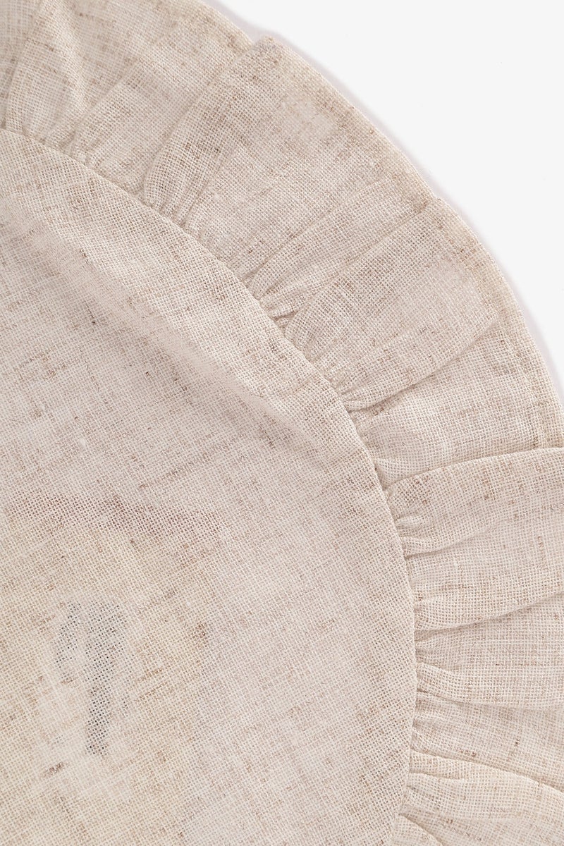 Carina Circular Ruffle Placemat - Image 2