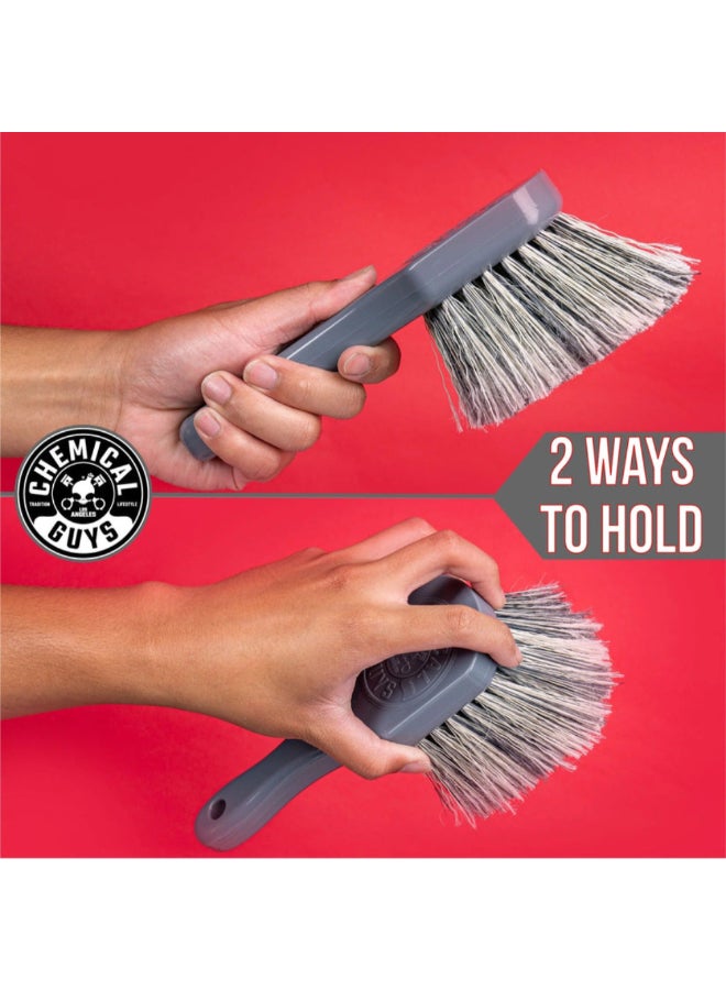 Chemical Guys Wheel Works Medium Duty Wheel and Body Brush Grey 11.99 x 8.26 x 24.13 cm 7000428 - Image 5