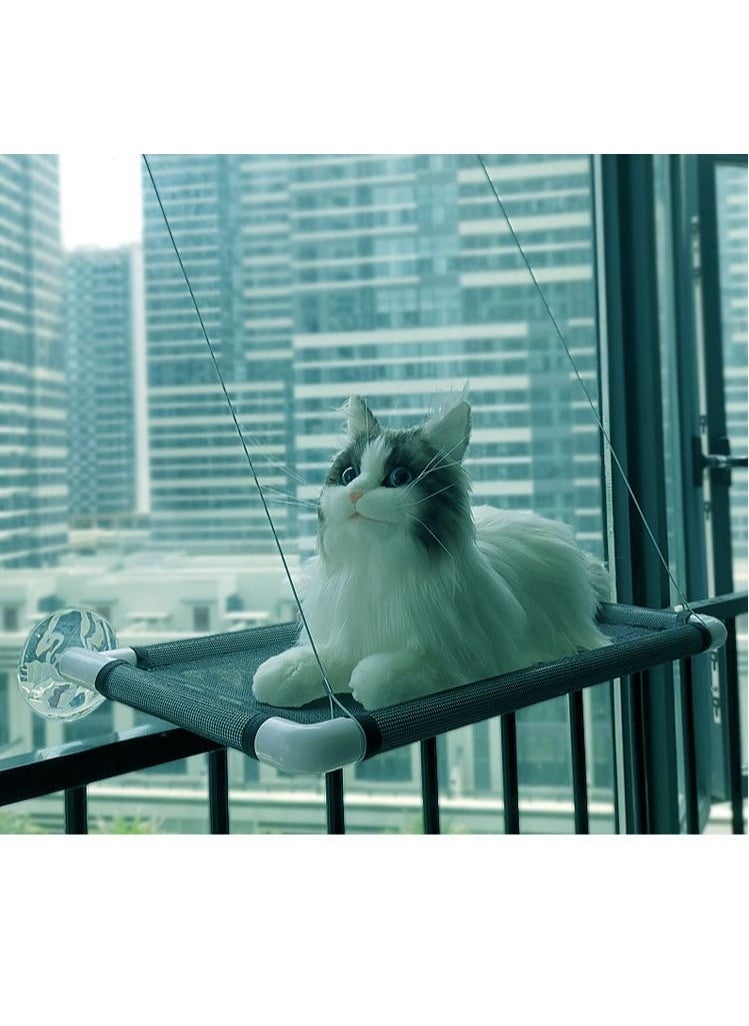 Cat Hammock Window Perch With Suction Cups Space Saving Kitty Bed Pet Resting Seat 1 Set
