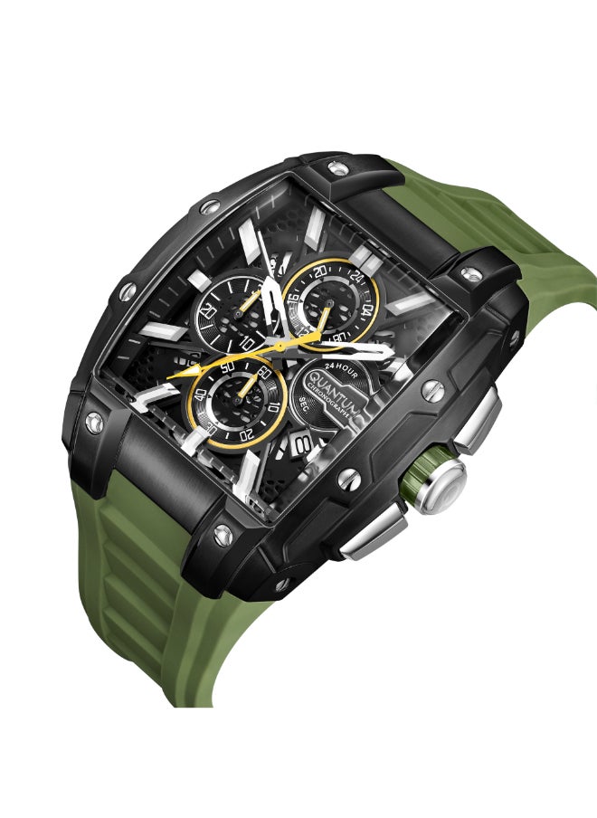 Quantum QUANTUM Men Chronograph Black Dial Watch - HNG1161.655  - Image 2