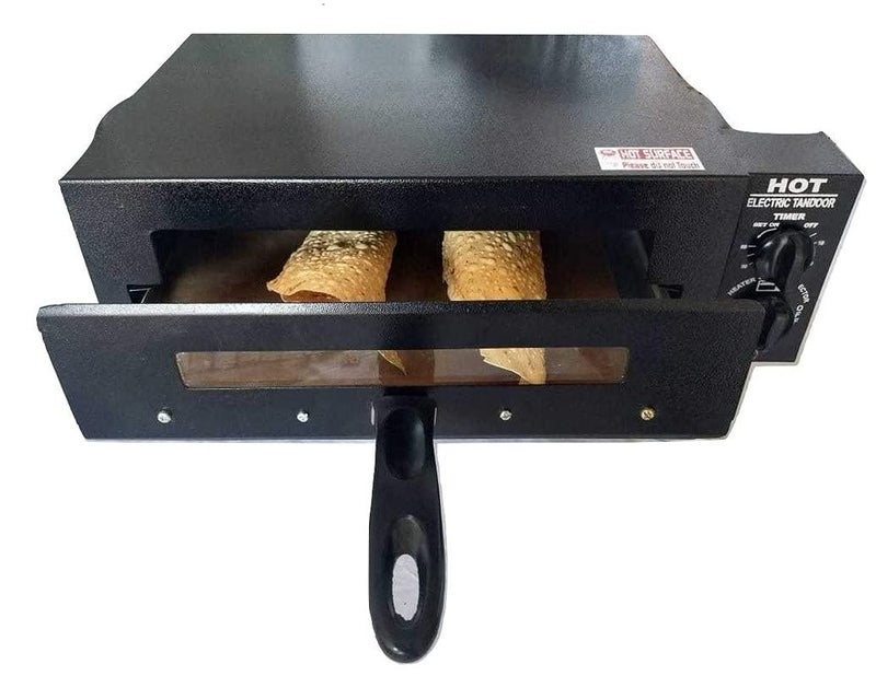 BRIGHTBERG Bright Berg King Electric Tandoor 2000 Watt CRC Coating Body SS Elements with Timer and Regulator with GrillskewersHandleMagic PaperPizza Cutter Recipe Book 1 Year WarrentyBBETT49 - Image 4