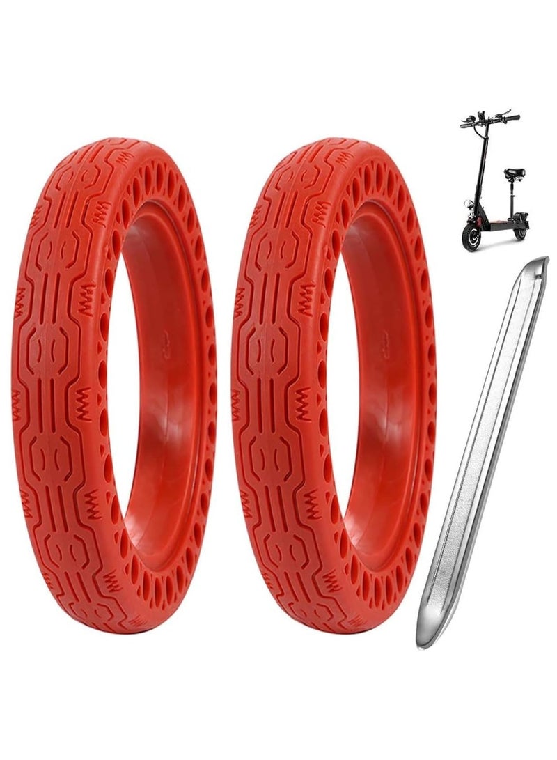 2 Pieces Honeycomb Rubber Solid Tire for Scooter 3 M365 Pro 2 Electric Scooter 8.5 inch