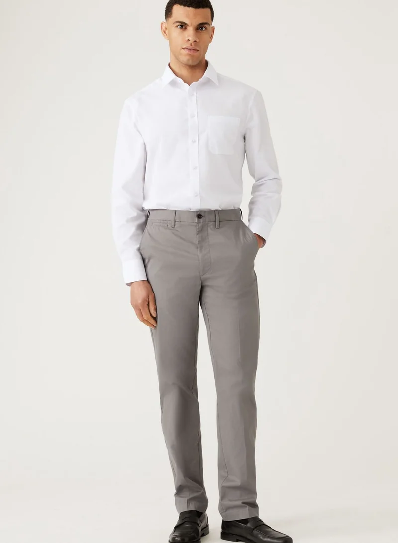 ماركس وسبنسر مجموعة قمصان اساسية بقصة عادية (عدد 3)