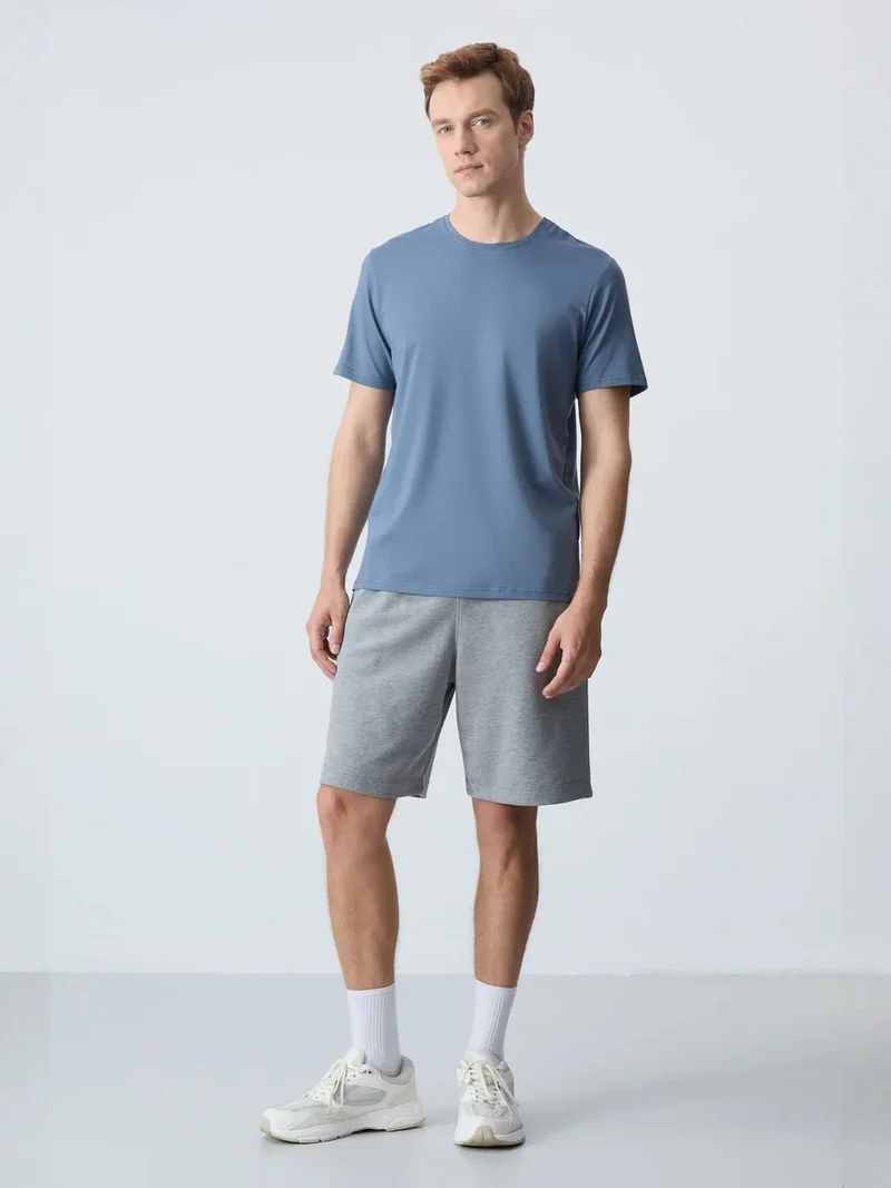 تومي لايف TOMMY Men's Cotton-Blend Sweat Shorts