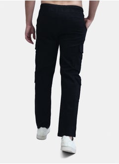RAVIN Solid Cargo Pants with Side Pockets  - Image 3