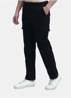 RAVIN Solid Cargo Pants with Side Pockets  - Image 2