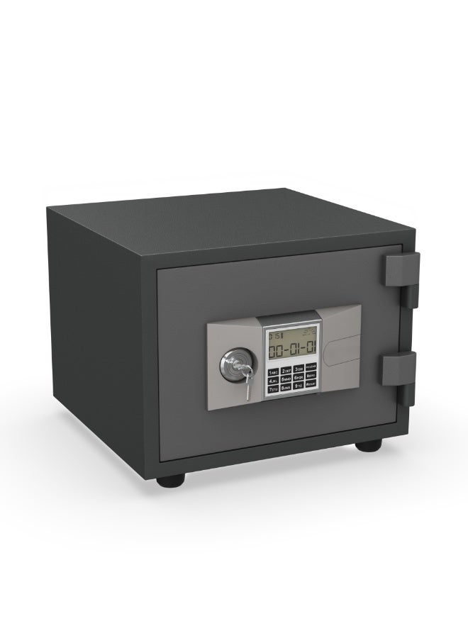 RIGID Fire Resistant Steel Safe with Digital & Key Lock, 40Kg  - Image 5
