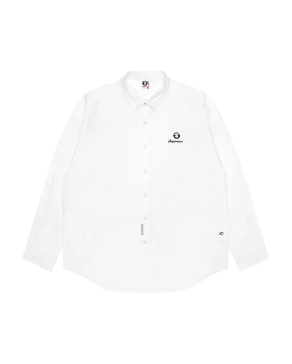 AAPE AAPENOW moonface logo long sleeve shirt