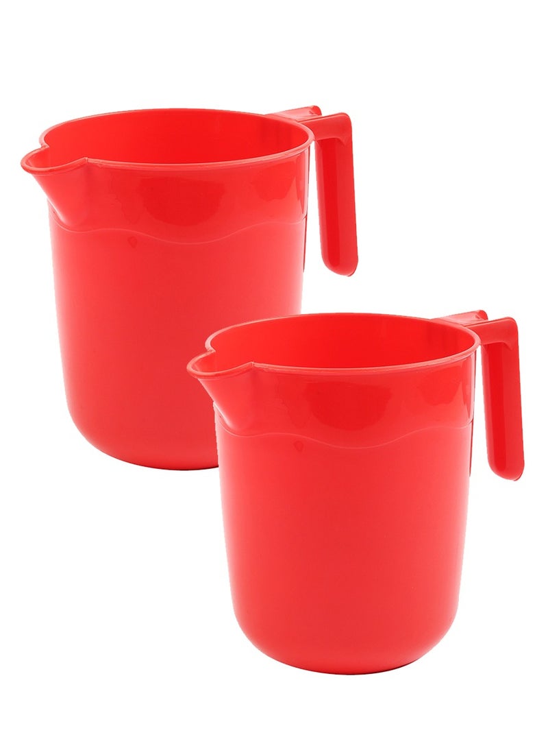 Set of 2 Royal Mug For Bathroom And Home Use Comes With 1 L