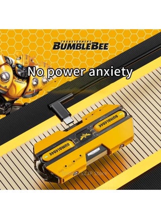 True Wireless Earbuds, Bluetooth Earphones with Deep Bass, Smart Noise Cancelling Mic, IPX5 Waterproof in-Ear Earphones for Android & iOS TF-T01 Yellow Bumblebee Edition - view 5