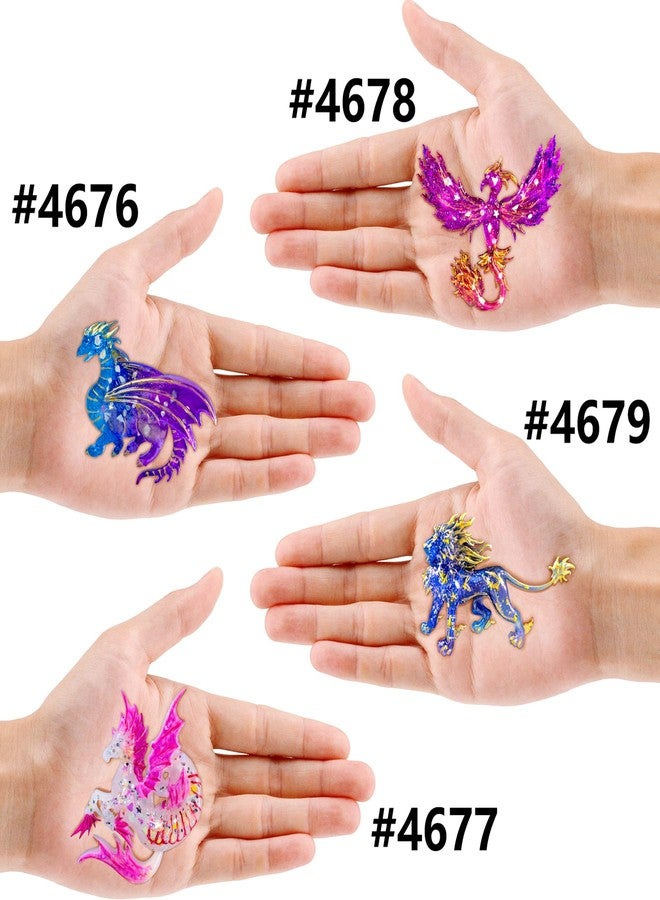 FUNSHOWCASE Fantasy Animal Silicone Molds Creature for Polymer Clay Craft, Sugarcraft Fondant Cake Decorationg, Epoxy Casting, UV Resin Jewelry Making - Image 3