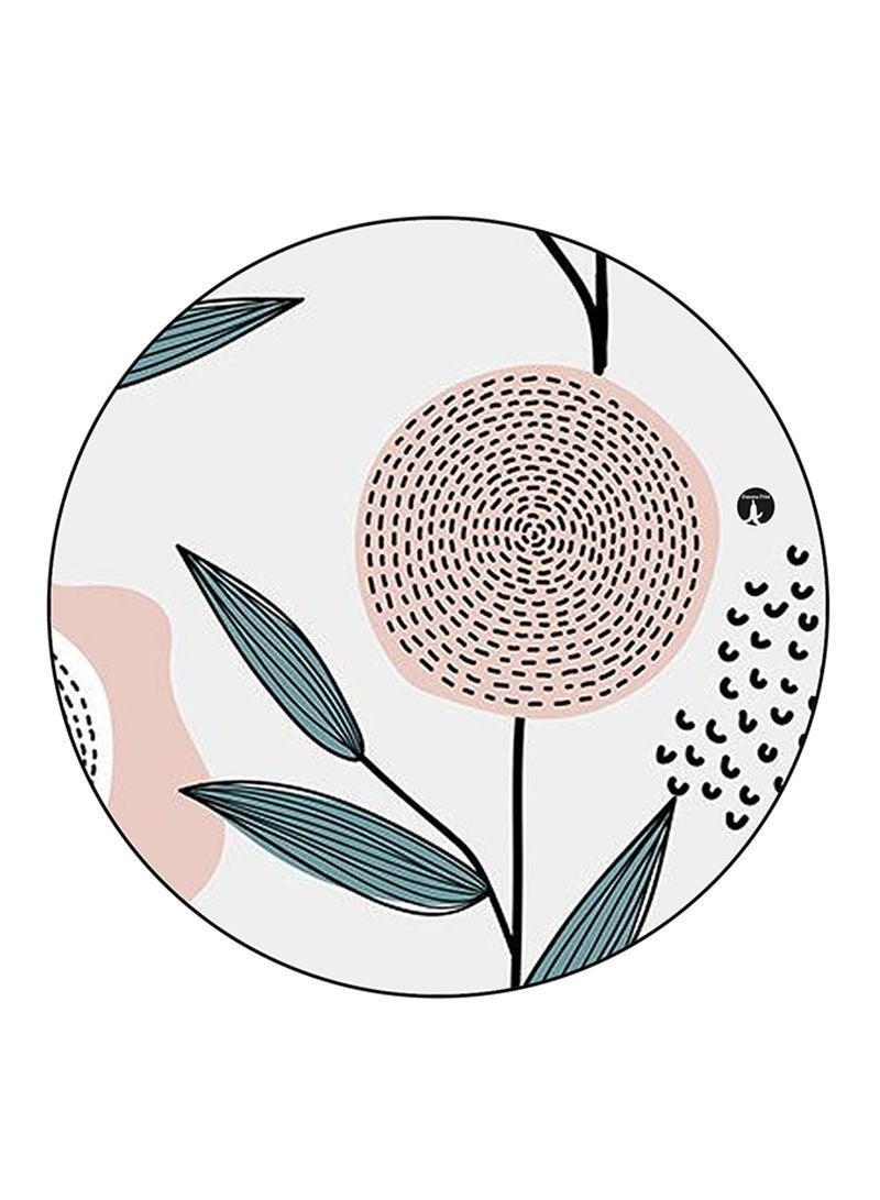 RKN Flower Printed Mouse Pad  Multicolour