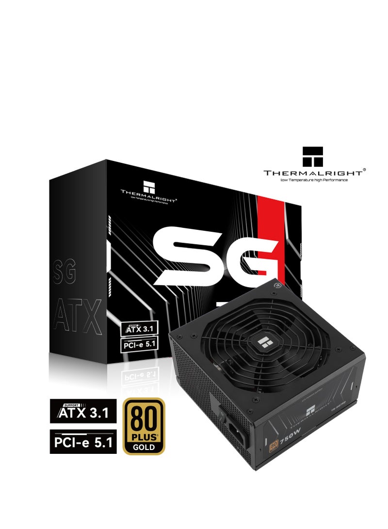 ThermalRight 750 W SG-750 ATX 3.1 Gold Modular PSU - Image 1