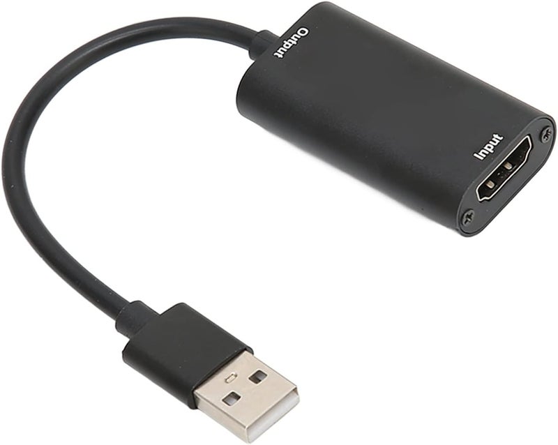 4K Video Capture Card, HD Multimedia Interface Capture Card, Plug and Play 1080P Recording for Gaming Live Streaming with USB 3.0 for Linux Android (USB) - Image 2