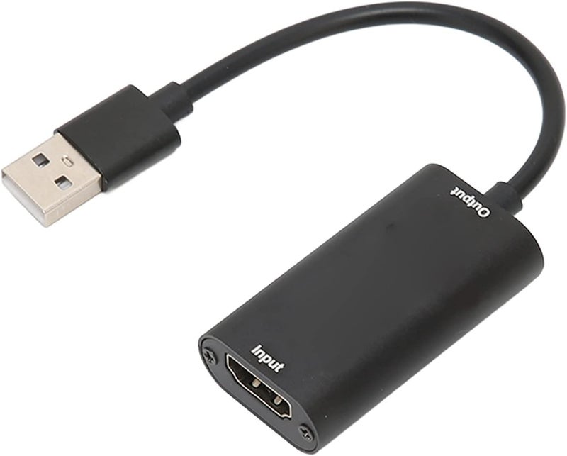 4K Video Capture Card, HD Multimedia Interface Capture Card, Plug and Play 1080P Recording for Gaming Live Streaming with USB 3.0 for Linux Android (USB) - Image 3