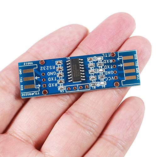 UMLIFE 3pcs TTL to RS232 Module TTL RS232 Mutual Conversion Module Serial Level Conversion to SP232 for MCU, ARM, FPGA, for Arduino TTL Serial Port communicates with RS232 Level Device - Image 3