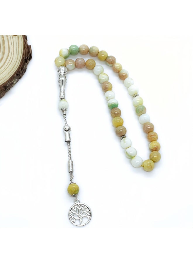 NIBEMINENT 33 Muslim Prayer Beads Candy Color/10mm  - Image 2