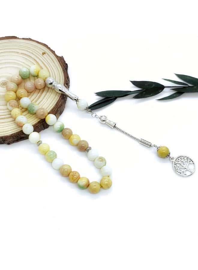 NIBEMINENT 33 Muslim Prayer Beads Candy Color/10mm  - Image 3