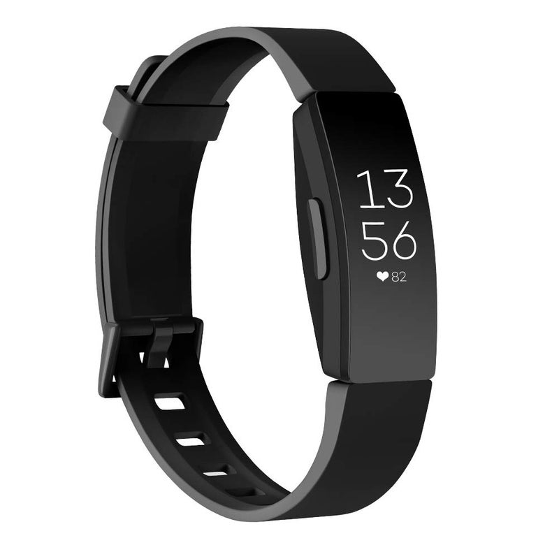 AK 3 Pack Soft TPU Bands Compatible with Fitbit Inspire 2 / HR / Ace 2 - Waterproof Sports Straps (Rose Gold/Gold/Black, Small) - Image 4