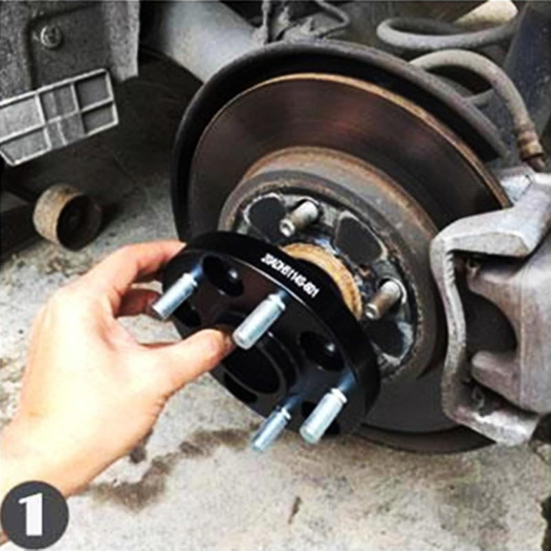 Vuzmode 5x120 Car Wheel Spacers with Lug Nuts - Image 3