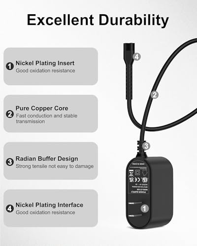 WUKUR Replacement for Wahl Magic Clipper Cordless Charger, 4V Clipper Charger Compatible with Wahl 8164/8591/8148/8504, 5-Star Magic Clip Cordless Trimmer, 1919 100 Year Hair Clipper - Image 4