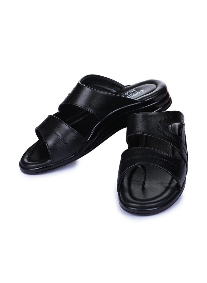 Liberty Mens 7123-143 Black Slipper - 10 - Image 3