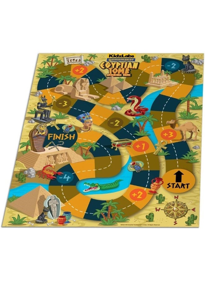 4m - 4M KidzLabs | Egyptian Tomb Dig & Play | Science & Exploration Kit | Dig for Treasure | Kids 5+ - Image 1