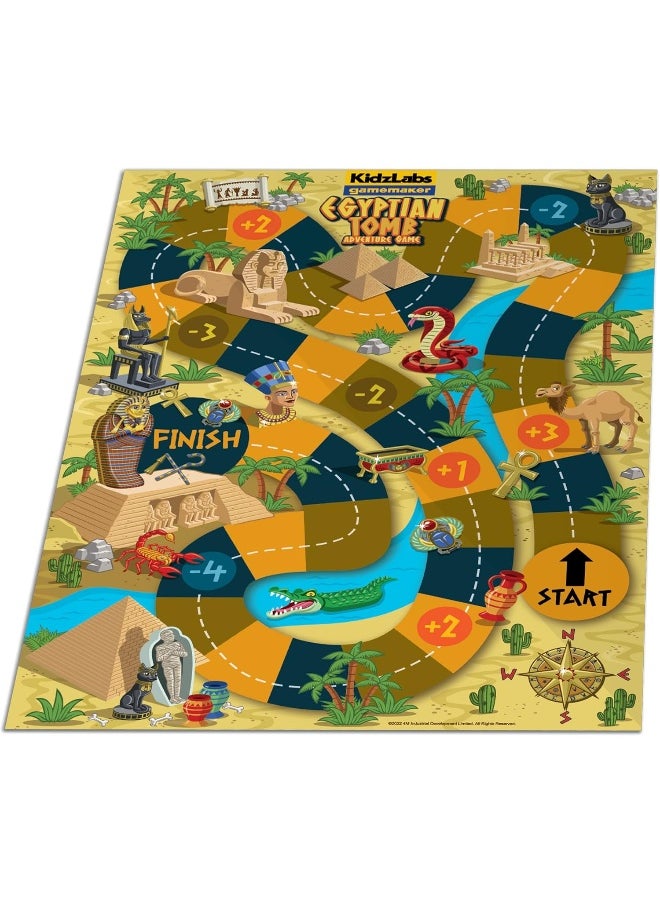 4m - 4M KidzLabs | Egyptian Tomb Dig & Play | Science & Exploration Kit | Dig for Treasure | Kids 5+ - Image 1