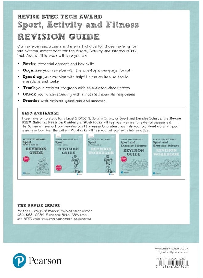 Pearson REVISE BTEC Tech Award Sport, Activity and  - Image 2