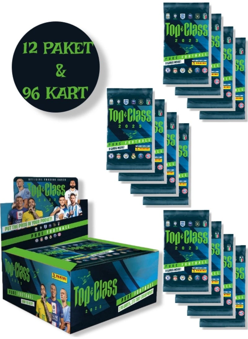 Panini Fifa Top Class 2023 Football Cards - 12 Packs (96 Cards) - pzsku/Z9D6A2836B113CD216489Z/45/_/1740652438/591599de-5096-4929-9cdf-68141f0ea691