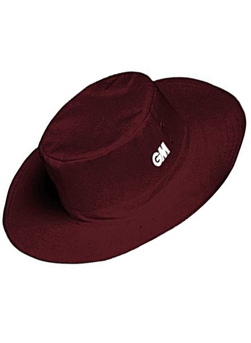 GM GPanama Cricket Hat Medium (Maroon)  - Image 3