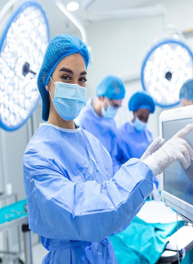 كلاي قبعة تصفيف الشعر كلاي بلس للاستخدام مرة واحدة، مصنوعة من قماش غير منسوج مزدوج الزنبرك، مثالية للاستخدامات الصناعية، والتجميل، ومعالجة الأغذية، وغيرها - 100 وحدة، لون أبيض - Image 4