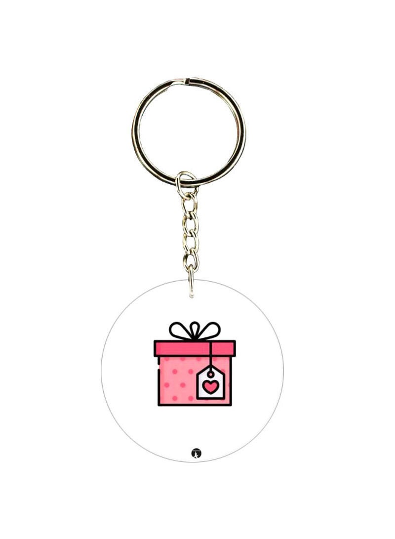Gift Pack Printed Double Sided Keychain