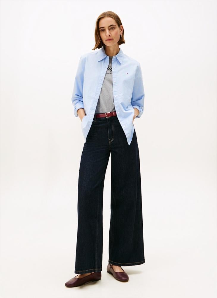 TOMMY HILFIGER Oxford Long sleeve Relaxed Fit Shirt - Image 4