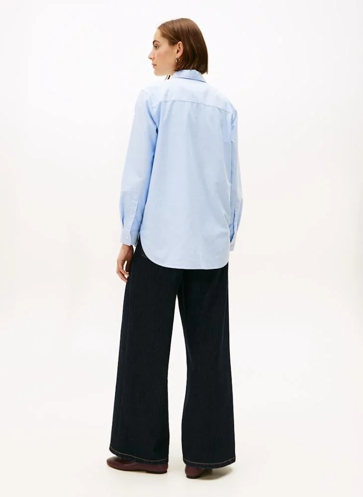 TOMMY HILFIGER  Oxford Long sleeve Relaxed Fit Shirt for Women | Best Price UAE