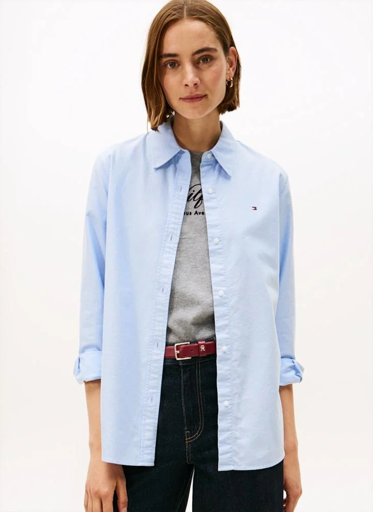 TOMMY HILFIGER  Oxford Long sleeve Relaxed Fit Shirt for Women | Best Price UAE