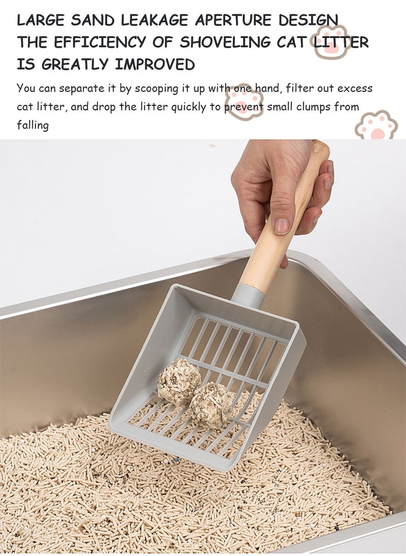 Kidle Closed Stainless Steel Cat Litter Box Extra Large Capacity Pet Waste Room With Fabric Canopy To Prevent Benefits Stainless Steel Basin Bottom Is Scratch-Resistant And Wear-Resistant And Easy To Clean 60*40*45cm  - Image 4