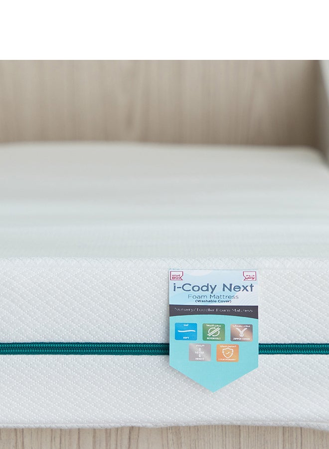 Home Box iCody Next Toddler Foam Mattress with Washable Cover - 70x130x10 cm with 1 year warranty - Image 5