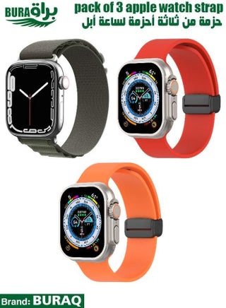 Apple Watch Band Strap For Apple Watch Ultra 2/Ultra 49mm, Series 10 46mm, 9/8/7 45mm, SE2/SE/6/5/4 44mm, 3/2/1 42mm - pzsku/Z9D6A691E735397989965Z/45/_/1733885702/ccf5d6df-47a7-41d0-83c2-32250cc58d20