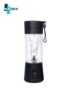 WAOKN Portable Juicer, Electric USB Blender, Portable Juicer for Milkshakes and Smoothies, Six Blades  - Image 1