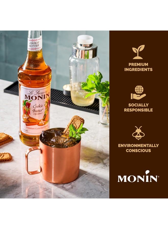 Monin Cookie Butter Syrup, 750 ml Bottle - Image 4