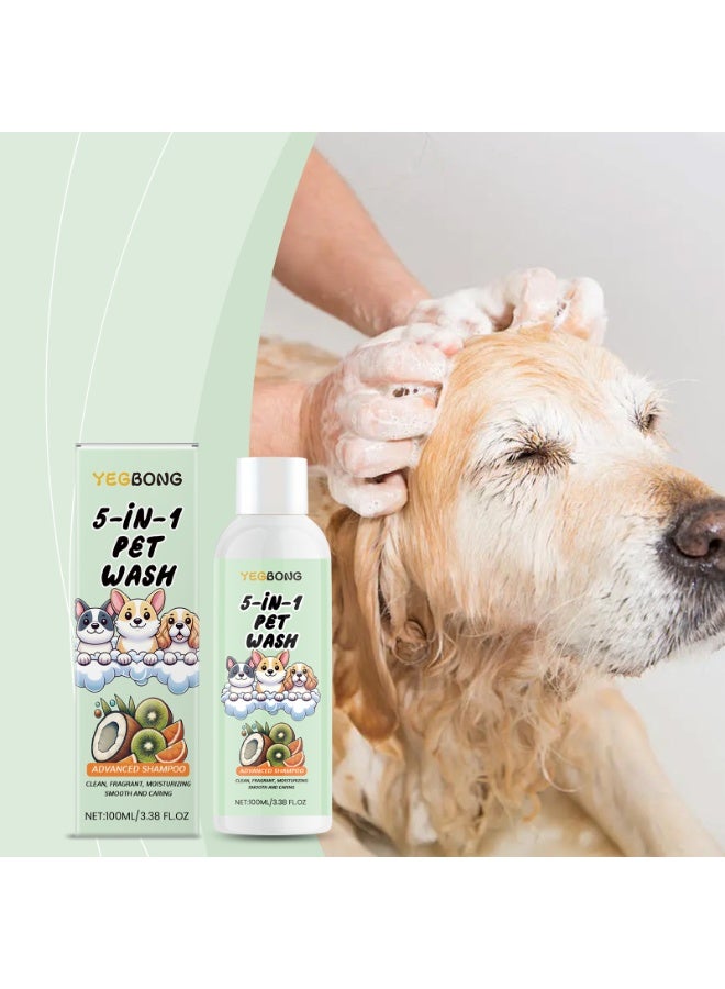 ييبونغ شامبو يجيبونغ للحيوانات الأليفة شامبو لطيف ومنظف للقطط والكلاب للشعر الناعم وغير المتشابك 100 مل - Image 1