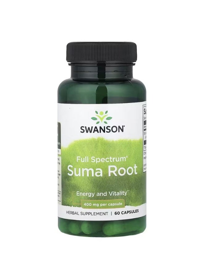 سوانسون جذور سوما كاملة الطيف ، 400 ملجم ، 60 كبسولة