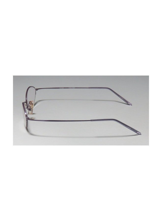 VERA WANG V24 For Ladies/Young Women/Girls Cat Eye Half-Rim Titanium Elegant Trendy Eyeglasses/Eyewear (49-16-136, Lilac)  - Image 4
